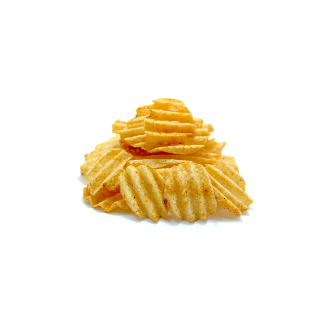 Spicy potato chips
