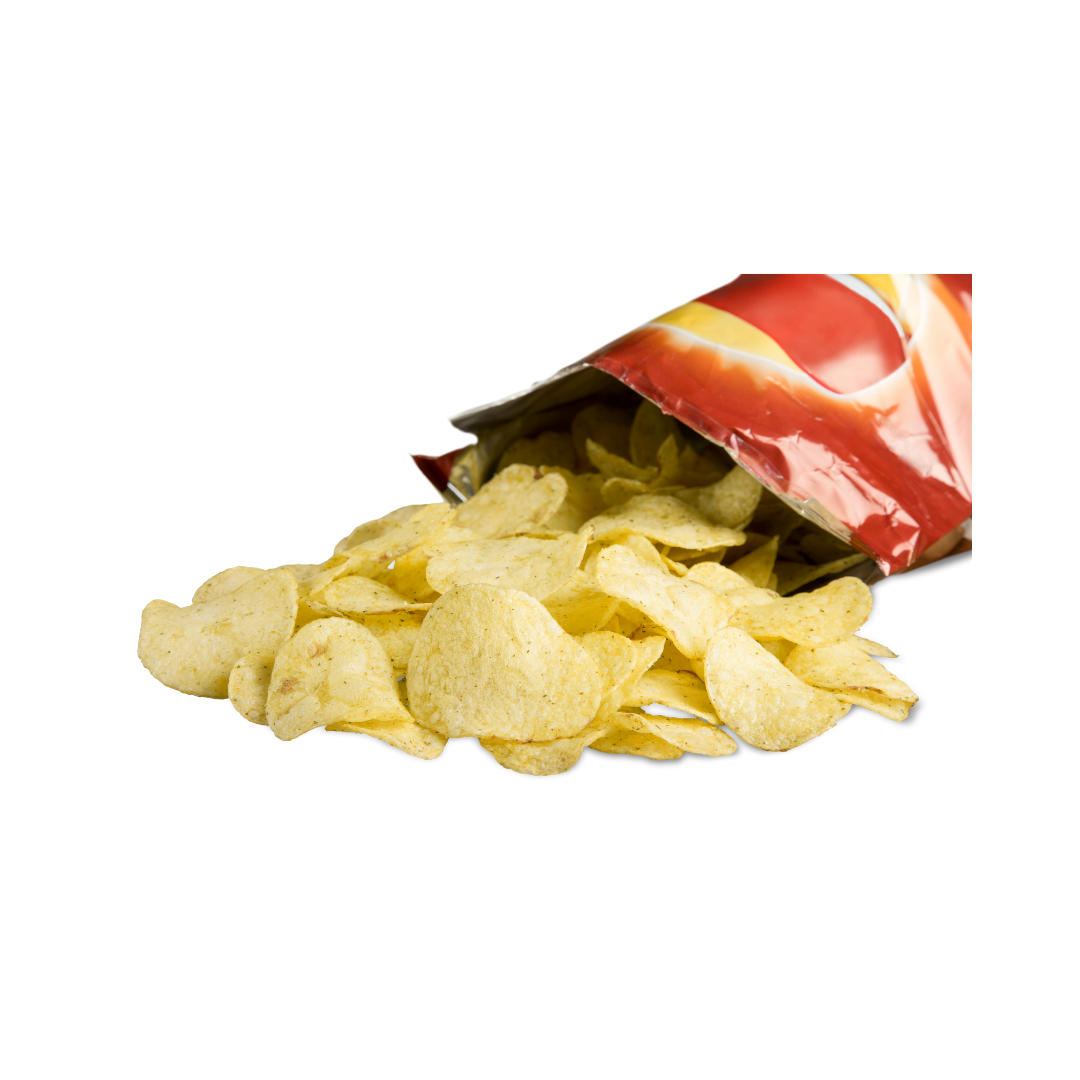 Original flavour potato chips